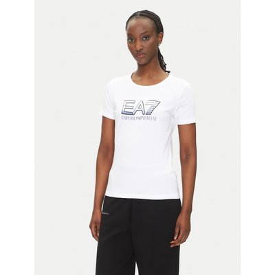 EA7 Emporio Armani T-Shirt 7W000183 AF10373 U0002 Weiß Regular Fit