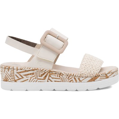 Sandalen Rieker V3950-61 Écru