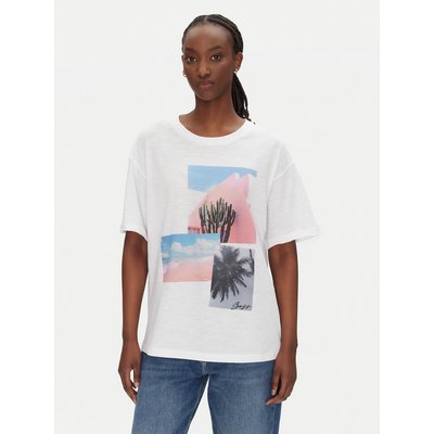 BOSS T-Shirt C_Eband_4 50540433 Weiß Relaxed Fit