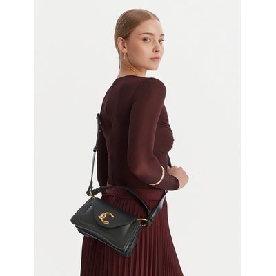 Handtasche Coccinelle SSK Coccinelle C-ME Calf E1 SSK 18 04 01 Schwarz