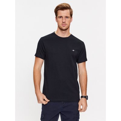 Gant T-Shirt Shield 2003185 Schwarz Slim Fit