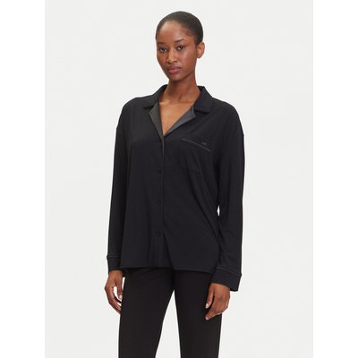 BOSS Pyjama-T-Shirt Sheen 50545588 Schwarz Relaxed Fit