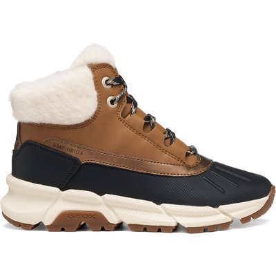 Schnürschuhe Geox J Flexyper Plus Girl B Abx J56NGA 0MECE CR69B S Braun