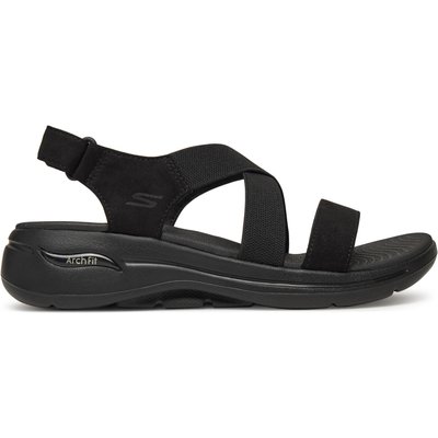 Sandalen Skechers Go Walk Arch Fit Sandal-Treasured 140257/BBK Schwarz