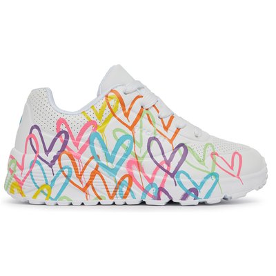 Sneakers Skechers Uno Lite Spread The Love 314064L/WML Weiß