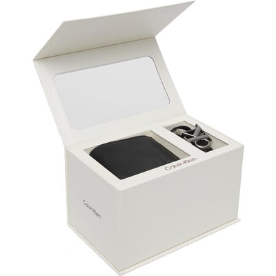 Geschenkset Calvin Klein Ck Wallet + Belt LV04D0017G Schwarz