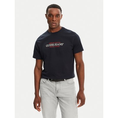 Guess Jeans T-Shirt M4YI42 K8FQ4 Dunkelblau Regular Fit