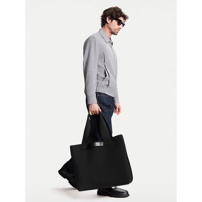 Tasche Calvin Klein Ck Ease E/W Tote Knit K50K512892 Schwarz