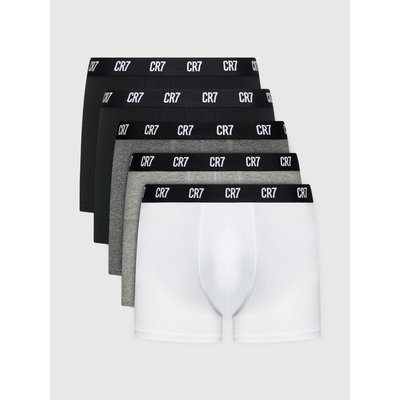 Cristiano Ronaldo CR7 Boxershorts-Set Basic Trunk 5-Pack 8106-49-2400 Grau