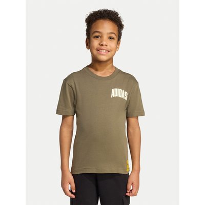adidas T-Shirt The Simpsons JL9195 Grün Regular Fit