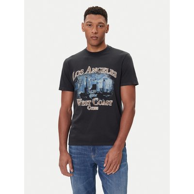 Guess T-Shirt M5BI02 K8FQ4 Schwarz Regular Fit