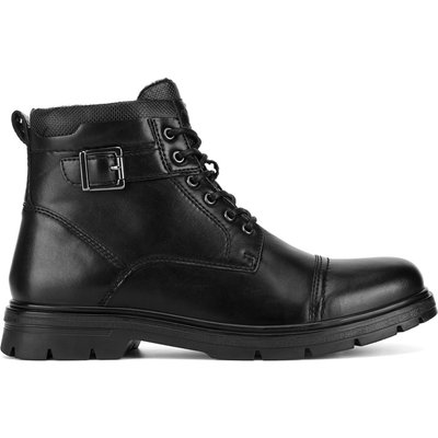 Schnürschuhe Lanetti BENGAL-03 MBS Schwarz