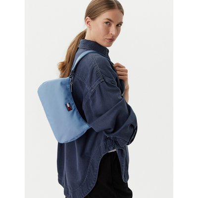 Handtasche Tommy Jeans Tjw Ess Daily Shoulder Bag AW0AW18768 Hellblau