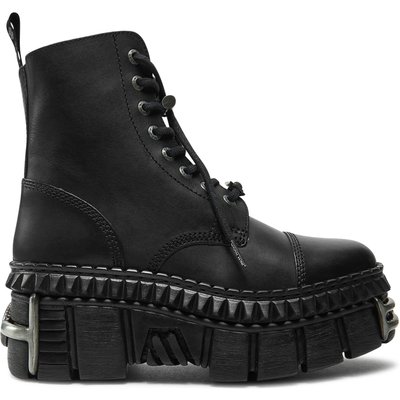 Schnürstiefel NEW ROCK M-WALL083CCT-S9 Schwarz
