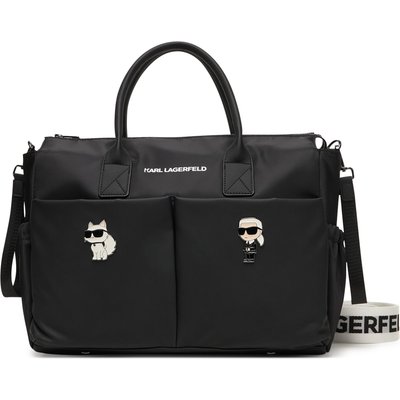 Kinderwagentasche Karl Lagerfeld Kids Newborn D2 Z31194 Schwarz