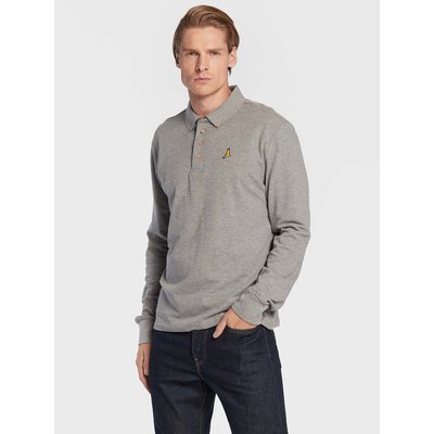 Brave Soul Poloshirt MLT-412WASHINGTN Grau Slim Fit