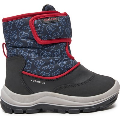 Schneeschuhe Geox B Flanfil Boy B Abx B263VE 0BCMN C0048 S Schwarz