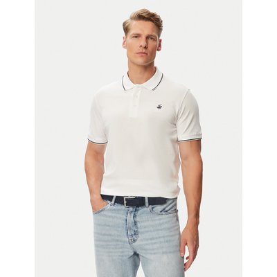 Beverly Hills Polo Club Poloshirt P-SS26M-P42561 Weiß Regular Fit