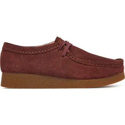 Halbschuhe Clarks WallabeeEVOSh 26329301 Dunkelrot
