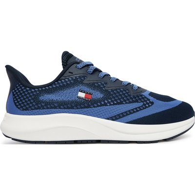 Sneakers Tommy Jeans Runner Knitted EM0EM01713 Blau