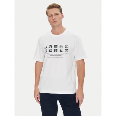 Jack & Jones T-Shirt Recharge 12274716 Weiß Relaxed Fit