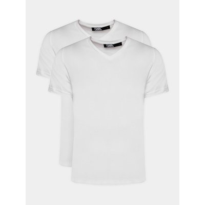 KARL LAGERFELD T-Shirt-Set 765001 500298 Weiß Slim Fit