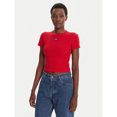 HUGO T-Shirt Baby 50510749 Rot Slim Fit