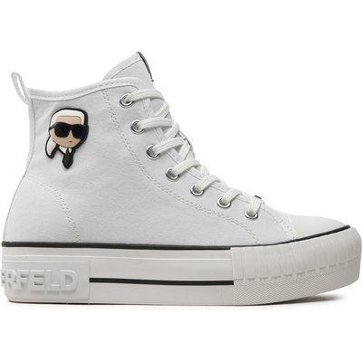 Sneakers aus Stoff KARL LAGERFELD KL60444 Weiß