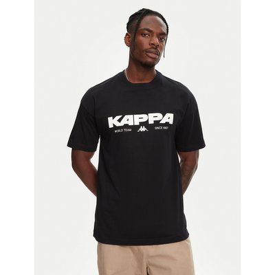 Kappa T-Shirt Nhisso 351S5MW Schwarz Regular Fit