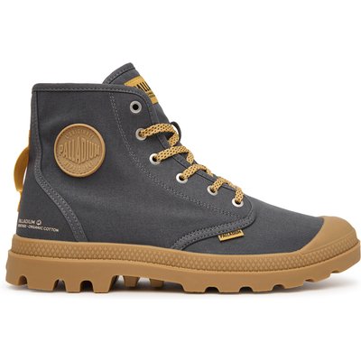 Sneakers aus Stoff Palladium Pampahi Htggum 74988-006-M Grau