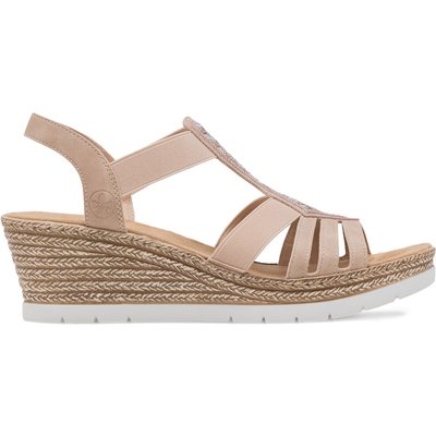 Sandalen Rieker 61913-31 Rosa