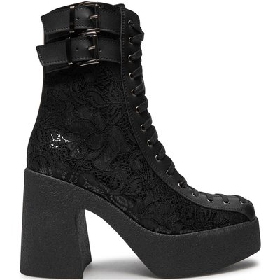 Schnürschuhe Altercore Isabel Schwarz