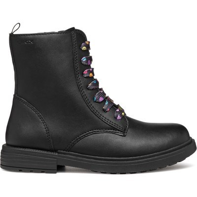 Stiefel Geox Jr Eclair J049QD 0003W C9240 D Schwarz