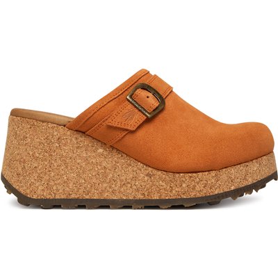Pantoletten Fly London Dertfly P145441 Orange