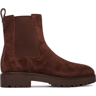 Klassische Stiefeletten LAUREN RALPH LAUREN Allyson Suede Bootie 802974477004 Braun