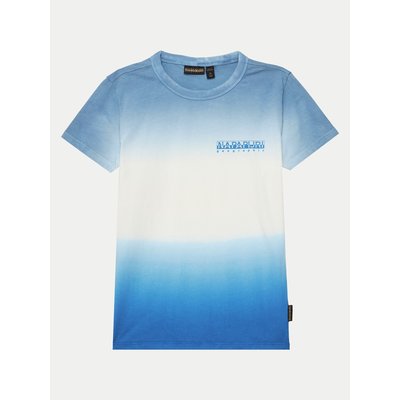 Napapijri T-Shirt S-Merse NP0A4ILFB2W1 D Blau Regular Fit