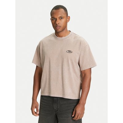 Jack & Jones T-Shirt Retreat 12277886 Beige Oversize