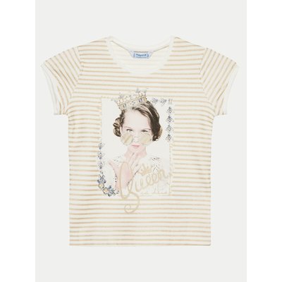 Mayoral T-Shirt 3010 Goldfarben Regular Fit