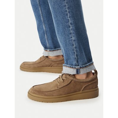 Halbschuhe Clarks Polden Moc 26186452 Beige