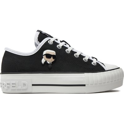 Sneakers aus Stoff KARL LAGERFELD KL60424 Schwarz