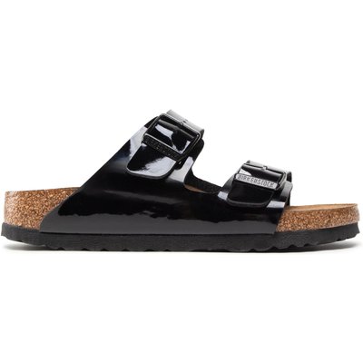 Pantoletten Birkenstock Arizona Birko-Flor 1005292 Schwarz
