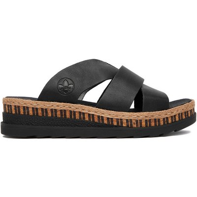 Pantoletten Rieker CEO-V7989-00 Schwarz