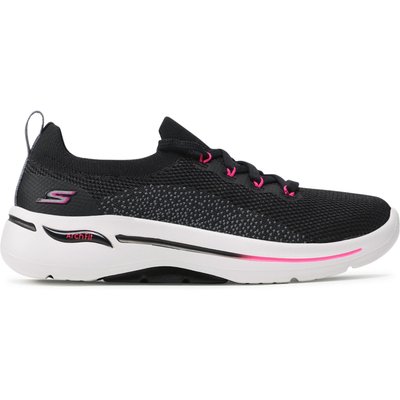 Sneakers Skechers Go Walk Arch Fit 124863/BKHP Schwarz