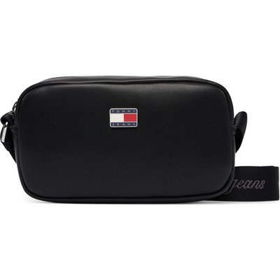 Handtasche Tommy Jeans Tjw Daily Elevated Crossover AW0AW19042 Schwarz