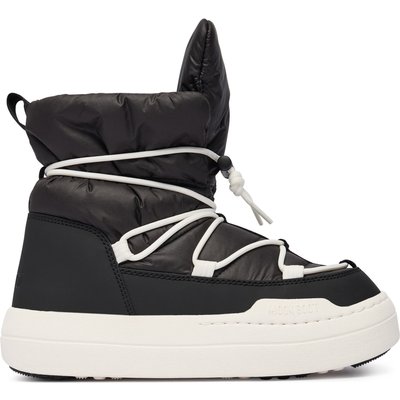 Schneeschuhe Moon Boot Jr Park lace Mid 80D3440070 D Schwarz