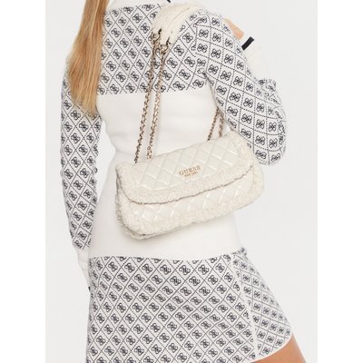 Handtasche Guess Cristi HWTG81 39210 Écru