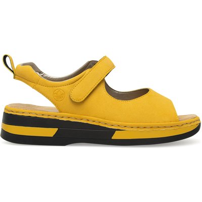 Sandalen Rieker V59Q4-68 Gelb