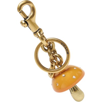 Schlüsselanhänger Coach Mushroom CZ123 Goldfarben