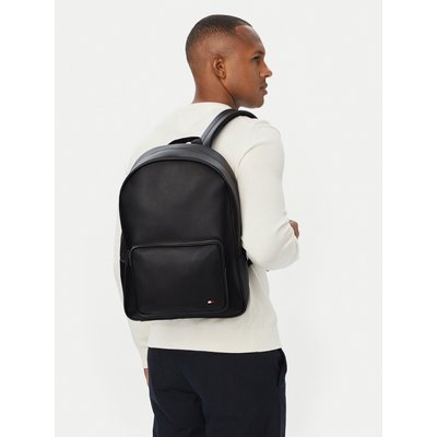 Rucksack Tommy Hilfiger Th Foundation Backpack AM0AM14685 Schwarz