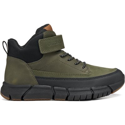 Schnürschuhe Geox J Flexyper Boy J369BA 032ME C3009 M Dunkelgrün